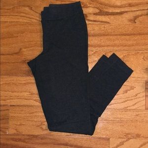 Express gray ankle length leggings women’s size M
